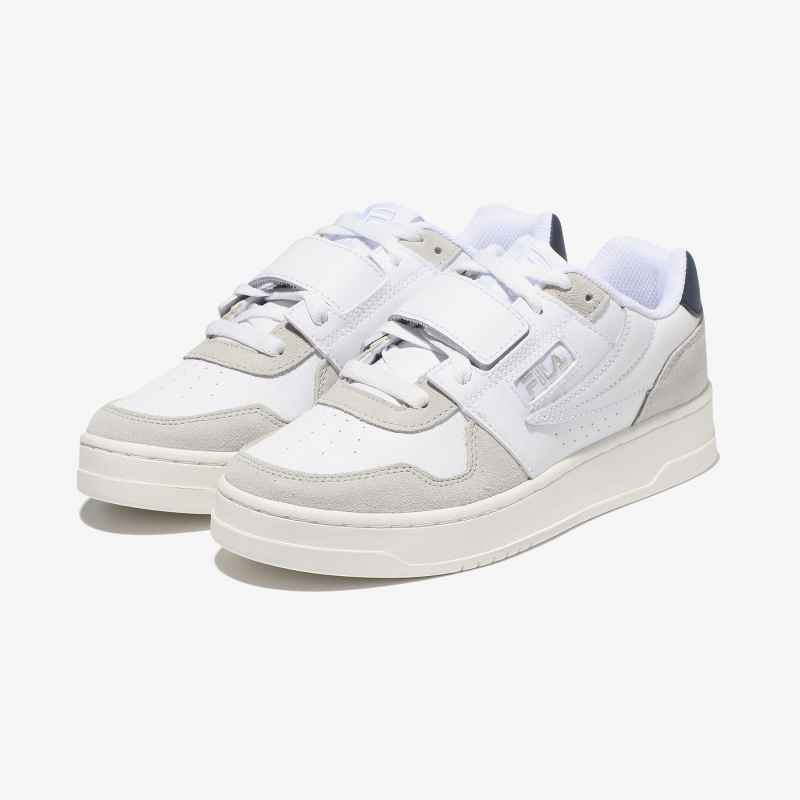 Fila | 【享贝家】FILA斐乐1988经典复古网球鞋休闲鞋板鞋男女同款白灰色1TM01787E-147商品图片,4.6折, 包邮包税