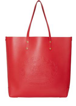 burberry托特包, Burberry | Embossed crest leather tote商品图片 