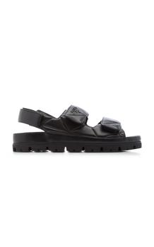 推荐Prada - Quilted Leather Sandals - Black - IT 40.5 - Moda Operandi商品