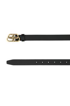 推荐Black leather BB belt商品