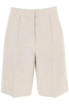 推荐linen twill shorts商品