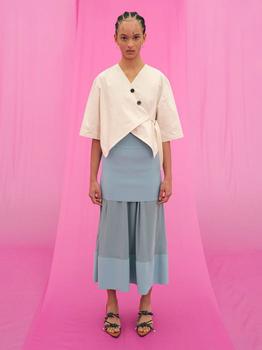 商品J.CHUNG | Cake Layer Skirt (Aqua Blue),商家W Concept,价格¥923图片