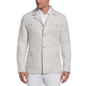 商品Cubavera | Men's Delave Linen Guayabera Jacket,商家Macy's,价格¥593图片
