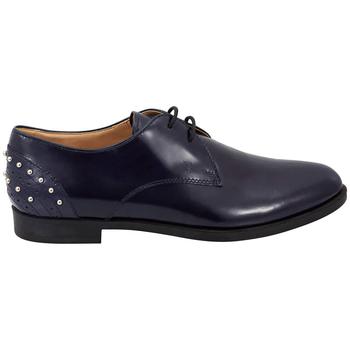 推荐Gomma VM Bolle Lace-up Leather Shoes In Blue商品