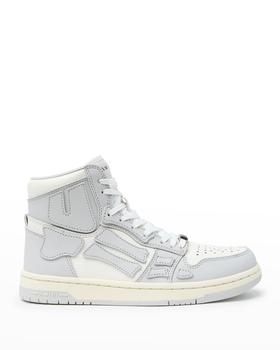 AMIRI | Skel Bicolor Leather High-Top Sneakers商品图片,