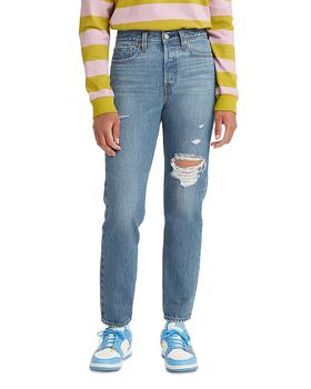 levi's wedgie, Levi's | Wedgie Icon Fit High Rise Ankle Straight Leg Jeans in Athens Asleep商品图片 