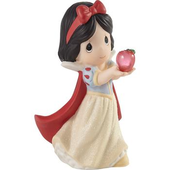 商品222027 And So The Fairy Tale Begins Disney Snow White Bisque Porcelain and Resin Figurine图片