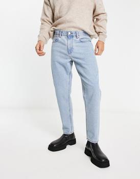 ASOS | ASOS DESIGN classic rigid jeans in light wash blue商品图片,