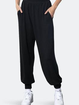 推荐Harlow Black Modal Ultrasoft Fleece Sweatpants商品