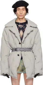 推荐Gray Padded Puffer Jacket商品