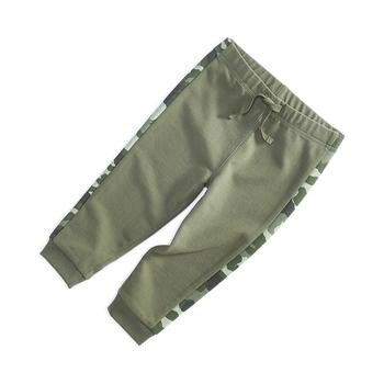 First Impressions | Baby Boys Camo Inset Joggers, Created for Macy's商品图片,6.9折