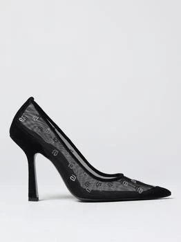 推荐Alexander Wang Delphine pumps in nylon with rhinestones商品