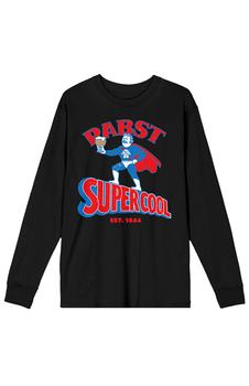 推荐Pabst Blue Ribbon Superhero Long Sleeve T-Shirt商品