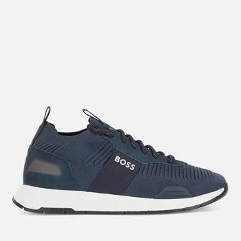 推荐BOSS Men's Titanium Runn Trainers - Dark Blue商品