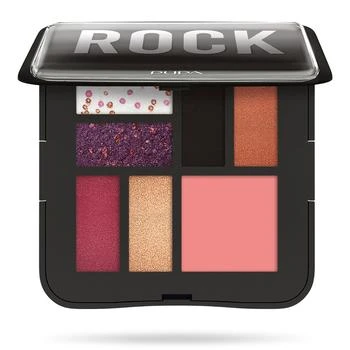 PUPA Milano | Make-Up Palette - 004 Rock by Pupa Milano for Women - 0.280 oz Makeup,商家Premium Outlets,价格¥197