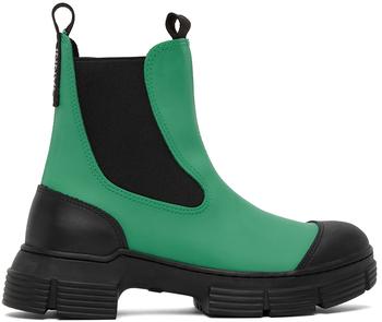ganni靴, Ganni | Green City Ankle Boots商品图片 额外8.5折, 额外八五折