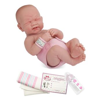 商品JC TOYS | La Newborn First Tear 14" Real Girl Baby Doll,商家Macy's,价格¥268图片