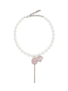Alessandra Rich | ALESSANDRA RICH NECKLACE,�商家Baltini,价格¥2573
