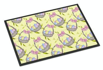 美妆蛋眉笔, Caroline's Treasures | 24 in x 36 in Easter Basket and Eggs Door Mat Indoor/Outdoor商品图片 