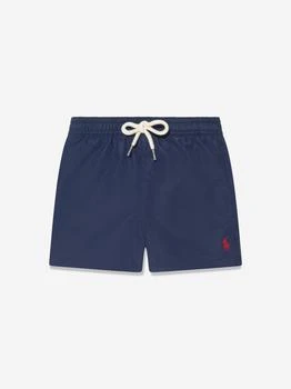 Ralph Lauren | Baby Boys Logo Swim Shorts in Navy 额外8折, 额外八折