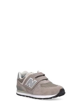 New Balance | 【婴幼儿童鞋/欧码 21】574 Faux Leather Sneakers 7.0折, 独家减免邮费