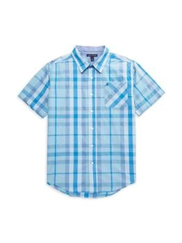 Tommy Hilfiger | Boy's Plaid Shirt,商家Saks OFF 5TH,价格¥120