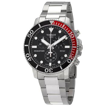 Tissot | 天梭海星1000系列运动潜水石英男士红黑色铝环手表T1204171105101商品图片,6.5折
