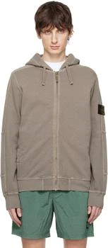 Stone Island | Gray Patch Hoodie 独家减免邮费