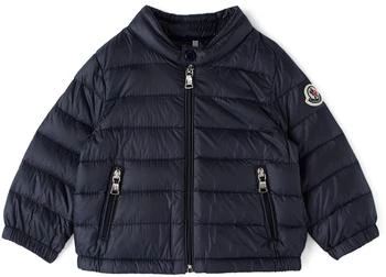 Moncler | Baby Navy Down Acorus Jacket,商家Ssense US,价格¥2754