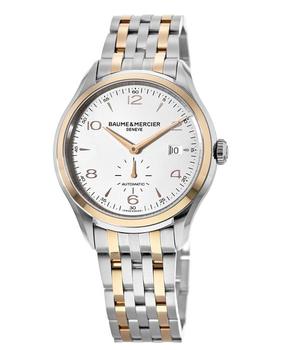 watchmaxx系列, Baume & Mercier | Baume & Mercier Clifton Automatic 41mm Rose Gold & Stainless Steel Small Seconds Men's Watch 10140商品图片 3.7折