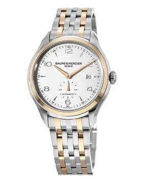 推荐Baume & Mercier Clifton Automatic 41mm Rose Gold & Stainless Steel Small Seconds Men's Watch 10140商品