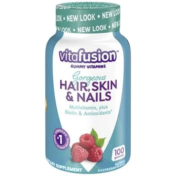 Vitafusion | Hair, Skin & Nails Gummy Vitamins Natural Raspberry Flavor,商家Walgreens,价格¥125