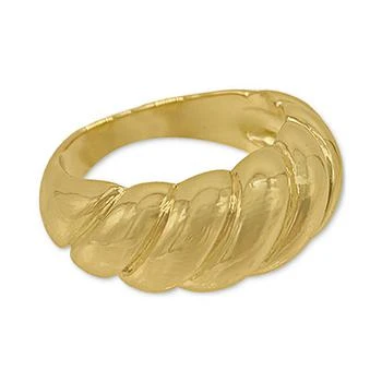 ADORNIA | Gold-Tone Croissant Ring 独家减免邮费