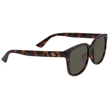 Gucci | Green Square Men's Sunglasses GG0637SK 002 56 4.9折, 满$200减$10, 满减