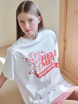 推荐Steal Your Heart Angel T-shirts ( White ) 96121ME0700WT000商品