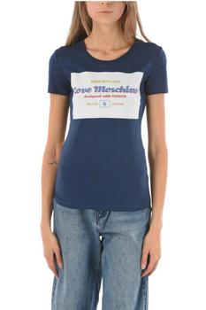Moschino | Moschino Women's Blue Other Materials T-Shirt商品图片,