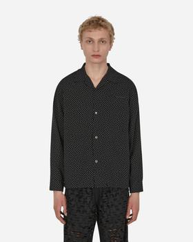 推荐Polka Dot Longsleeve Shirt Black商品