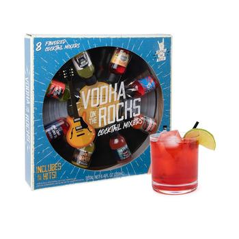 商品Cocktails, Greatest Hits Cocktail Mixers for Vodka Gift Set, Set of 8 Contains NO Alcohol图片