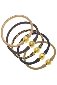 商品Canvas Style | Bali 24K Gold Silicone Bracelet,商家Verishop,价格¥964图片