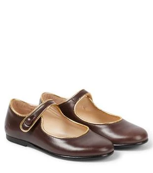 Bonpoint | Ella皮革芭蕾舞平底鞋,商家MyTheresa CN,价格¥1611
