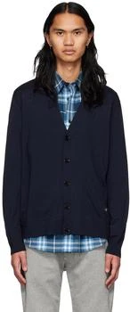 Burberry | Navy Wool Cardigan 