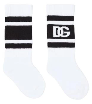 Dolce & Gabbana | Logo cotton-blend socks,商家MyTheresa HK,价格¥574