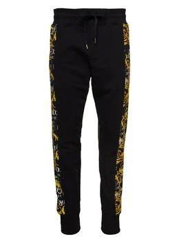 Versace | Versace Jeans Couture Baroque-Printed Drawstring Track Pants 5.3折