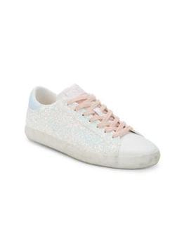 Sam Edelman | Girl's Aubrie Glitter Sneakers商品图片,5.8折