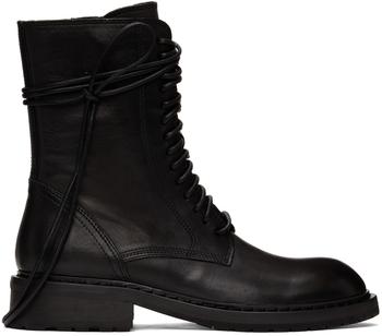 product Black Lace-Up Boots image