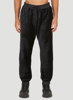 推荐Ribbed Track Pants in Black商品