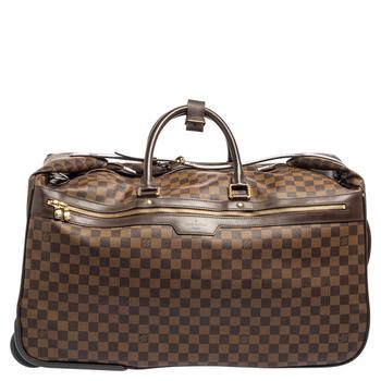 lv行李箱, [二手商品] Louis Vuitton | Louis Vuitton Damier Ebene Coated Canvas Eole Rolling Luggage 60 cm商品图片 5折, 满1件减$100, 满减