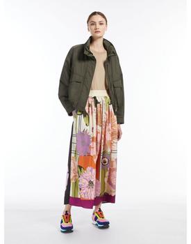 Weekend Max Mara | Weekend Max Mara Eritrea Foulard Fiore Skirt商品图片,满$175享8.9折, 满折