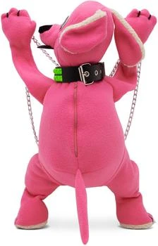 ANNA SUI MINI | SSENSE Exclusive Kids Pink Fleece Doggy Backpack,商家Ssense US,价格¥590