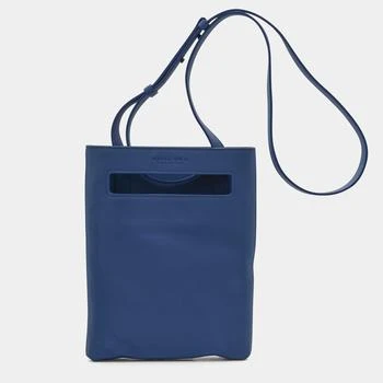 推荐Bottega Veneta Blue Leather Crossbody商品